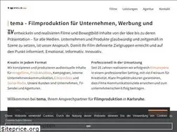 Sites similar to tema-medien.de
