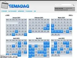 Sites similar to temadag.dk