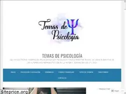 Sites similar to temadepsicologia.com