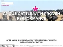Sites similar to temaniaangus.com