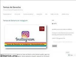 Sites similar to temasdederecho.wordpress.com