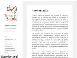 Sites similar to temasemsaude.com