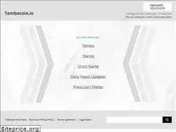 Sites similar to tembocoin.io