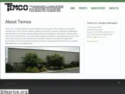 Sites similar to temcoinc.com