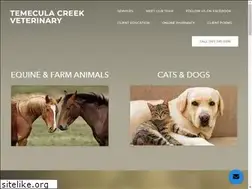 Sites similar to temeculacreekvet.com