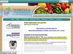 Sites similar to temeculafreshfood.com
