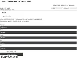 Sites similar to temeculavalleybuickgmc.com