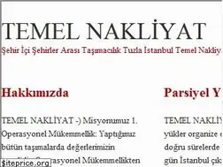 Sites similar to temelnakliyat.com