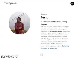 Sites similar to temilajumoke.com
