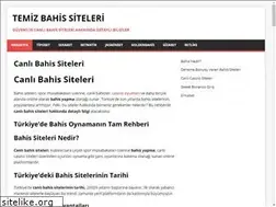 Sites similar to temizbahissiteleri.com
