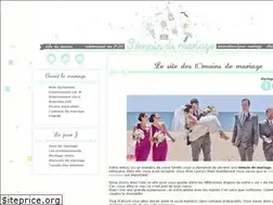 Sites similar to temoin-de-mariage.fr