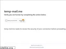 Sites similar to temp-mail.me