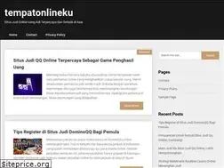 Sites similar to tempatonlineku.net