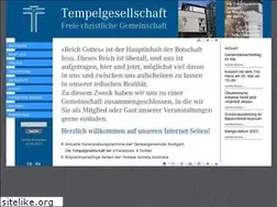 Sites similar to tempelgesellschaft.de