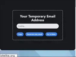 Sites similar to tempemail.space
