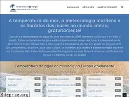 Sites similar to temperaturadomar.pt