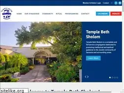 Sites similar to templebethsholomfl.org