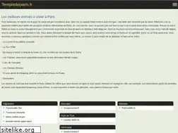 Sites similar to templedeparis.fr
