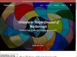 Sites similar to templeemanuelma.org