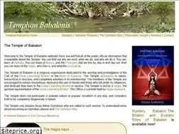 Sites similar to templeofbabalon.com
