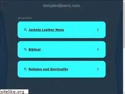 Sites similar to templeofjawnz.com