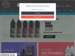 Sites similar to templeofvape.co.uk