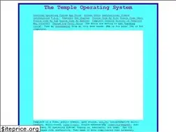 Sites similar to templeos.org