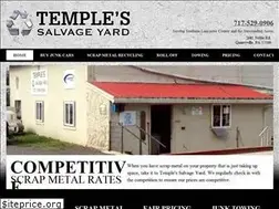 Sites similar to templessalvageyard.com