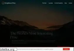 Sites similar to templetonprize.org