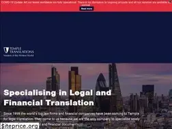 Sites similar to templetranslations.com