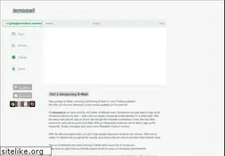 Sites similar to tempmail.io