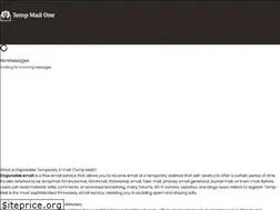 Sites similar to tempmail.one