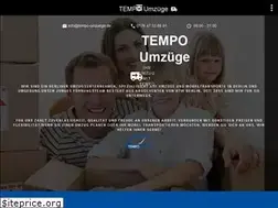 Sites similar to tempo-umzuege.de