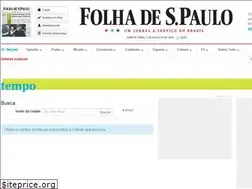 Sites similar to tempo.folha.com.br
