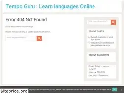 Sites similar to tempoguru.com