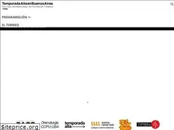 Sites similar to temporadaaltaenbuenosaires.com