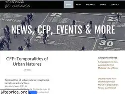 Sites similar to temporalbelongings.org
