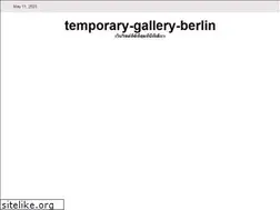 Sites similar to temporary-gallery-berlin.com
