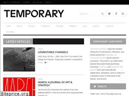 Sites similar to temporaryartreview.com