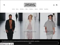 Sites similar to temporaryshowroom.com