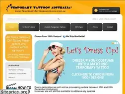 Sites similar to temporarytattoosaustralia.com.au