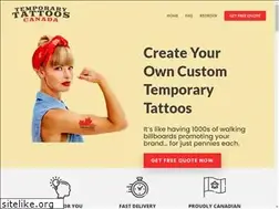 Sites similar to temporarytattooscanada.com