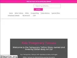 Sites similar to temporarytattoostore.co.uk