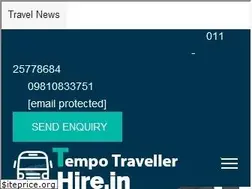 Sites similar to tempotravellerhire.in