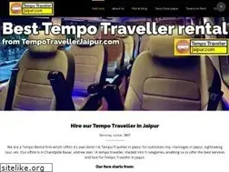 Sites similar to tempotravellerjaipur.com