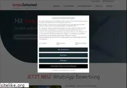 Sites similar to tempozeitarbeit.de