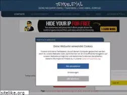 Sites similar to tempr.email
