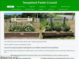 Sites similar to tempsford.org