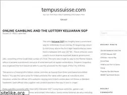 Sites similar to tempussuisse.com