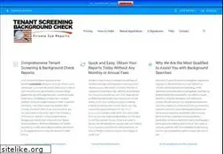 Sites similar to tenantscreeningbackgroundcheck.com